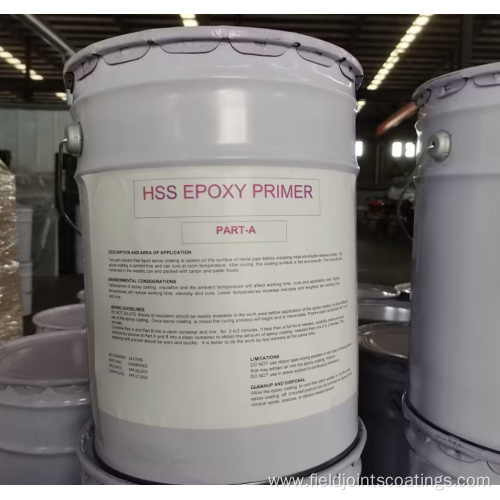 Liquid Epoxy Coatings Two Parts for HSS